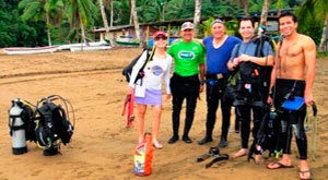 Scuba diving in Colombia